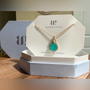 Bomb Party NK97777 Cloudless Wonders Blue Aragonite Gold NWT